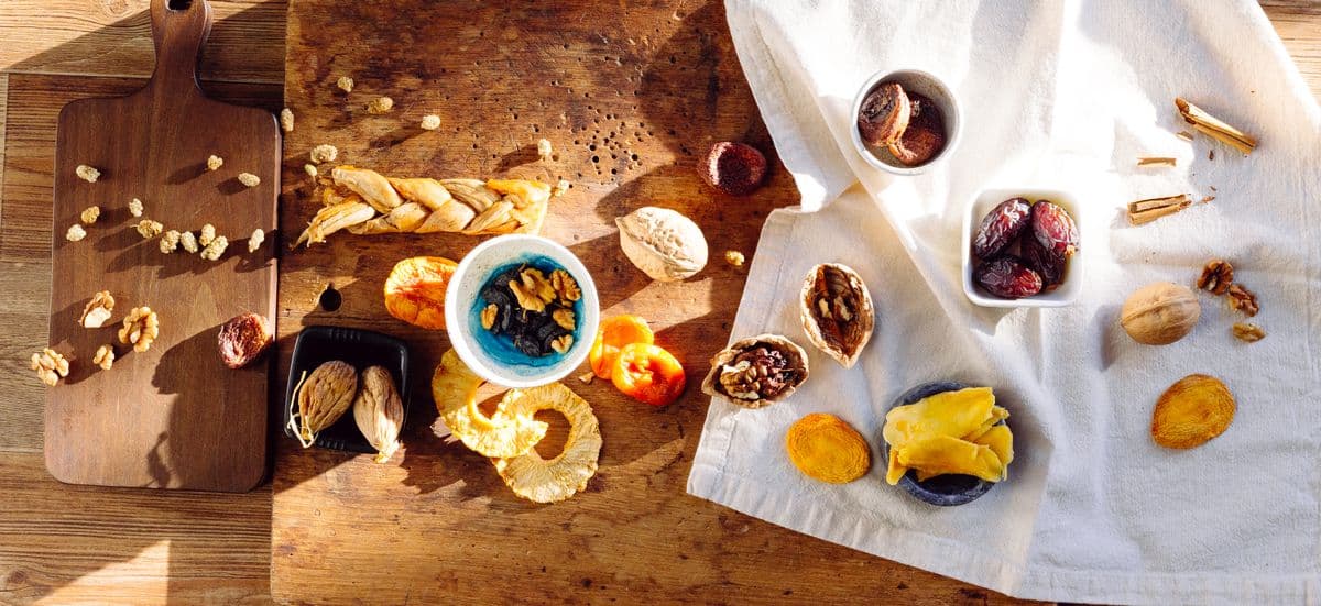 Assorted premium dry fruits and nuts for healthy snacking